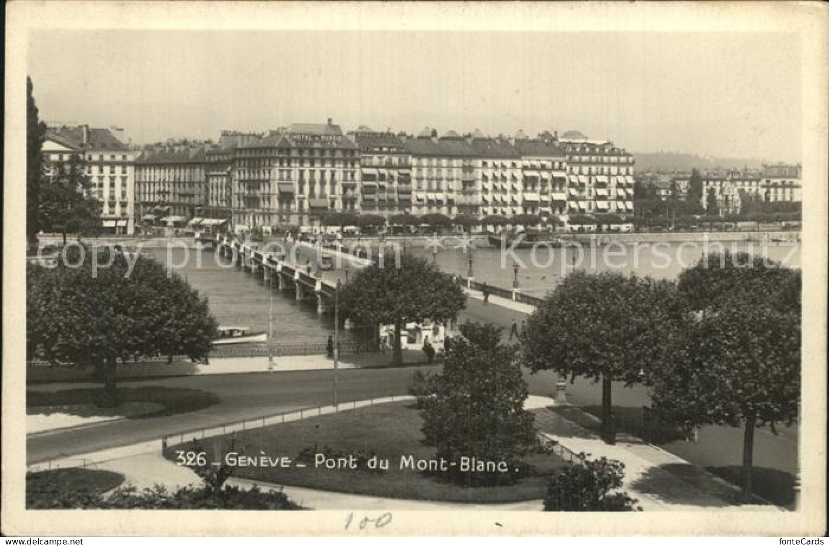 12472069 Geneve GE Pont Du Mont-Blanc Geneve - Autres & Non Classés