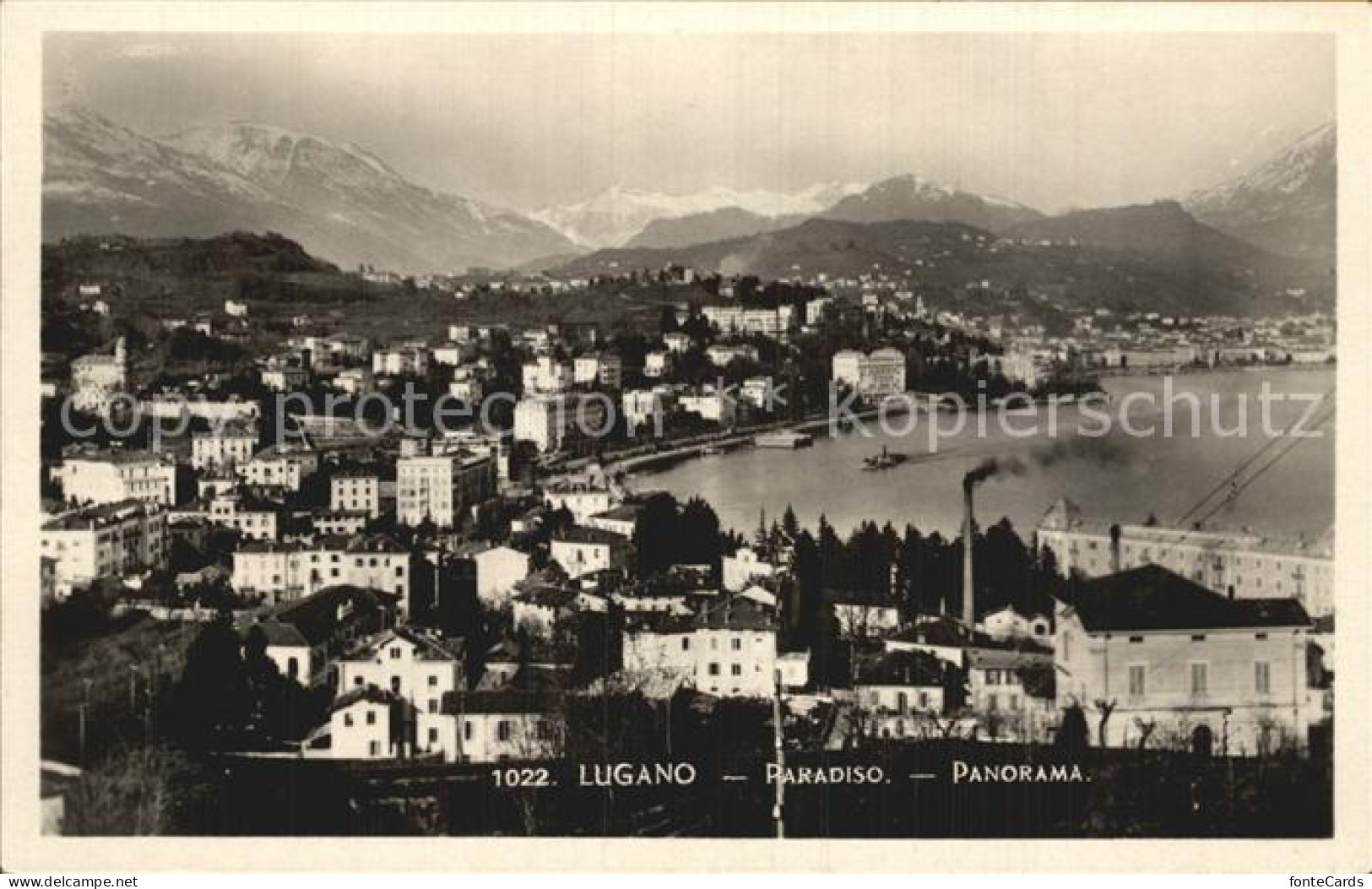 12472049 Lugano TI Panorama Lugano - Sonstige & Ohne Zuordnung