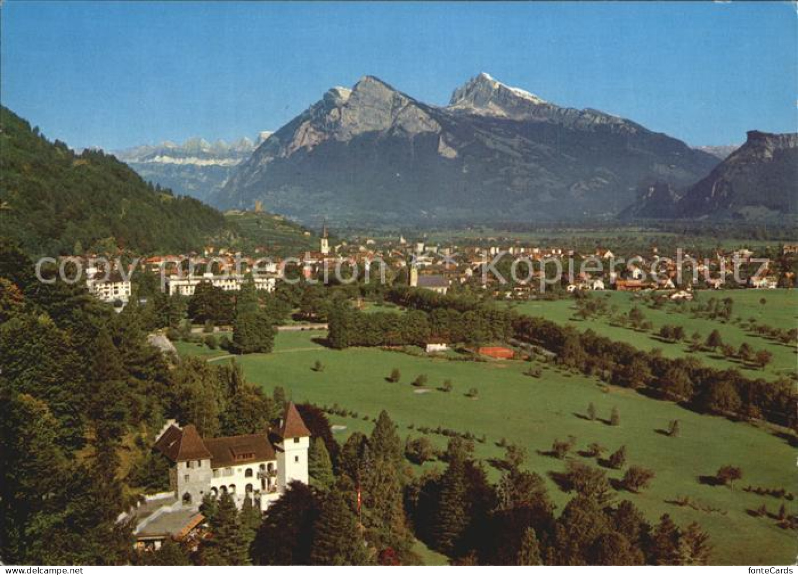 12468119 Bad Ragaz Mit Churfirsten Gonzen Und Alvier  Bad Ragaz - Autres & Non Classés