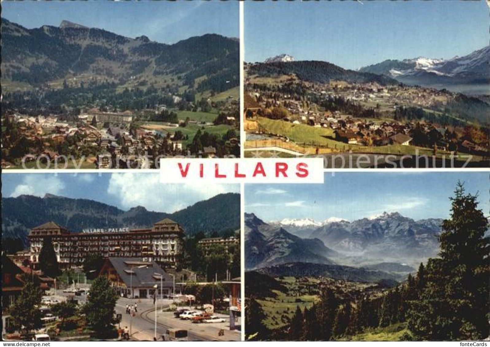 12466869 Villars VD Total Panorama Hotel Villars Palace Villars VD - Andere & Zonder Classificatie