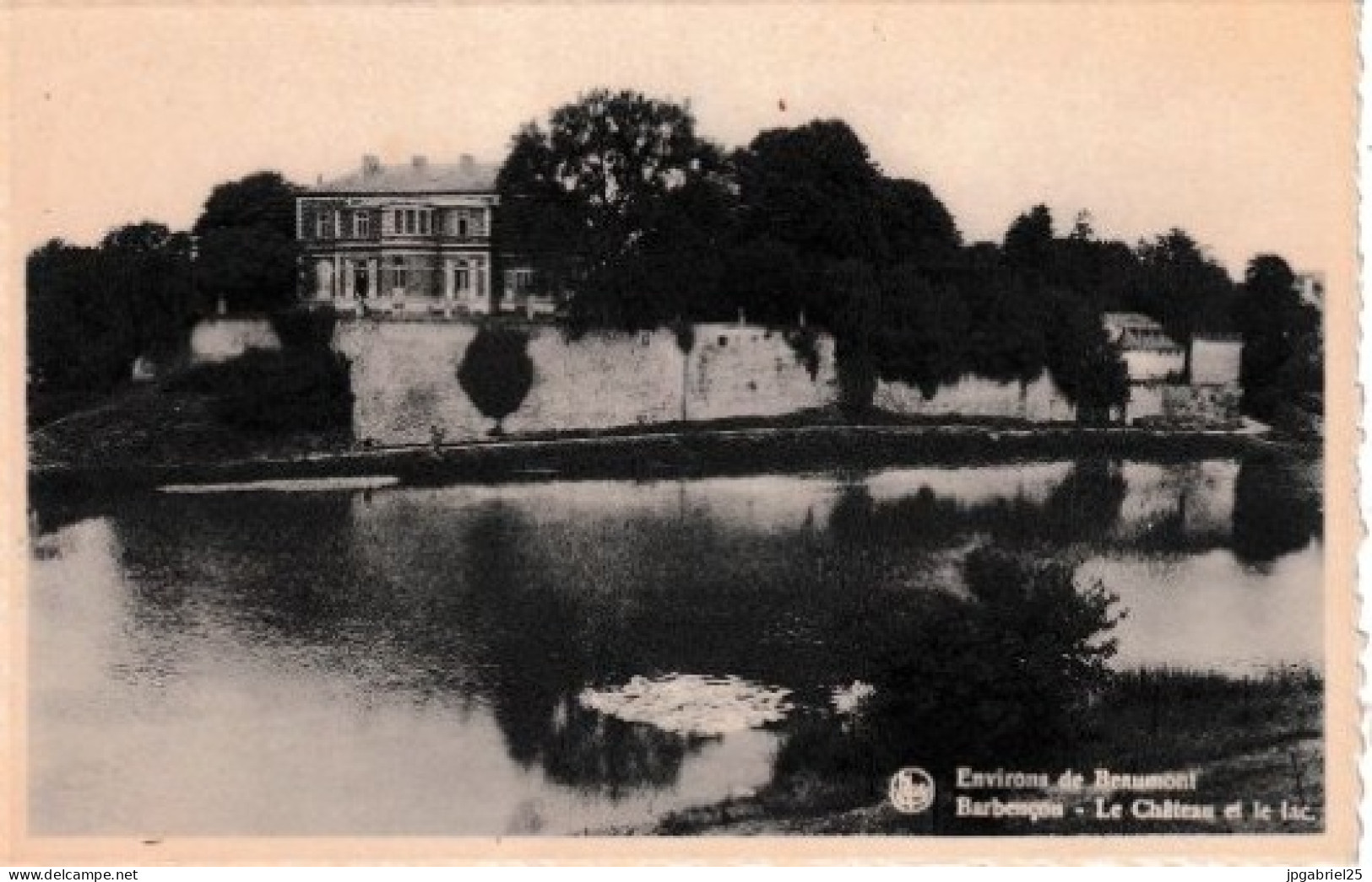 DEND Barbencon Le Chateau Et Le Lac - Autres & Non Classés