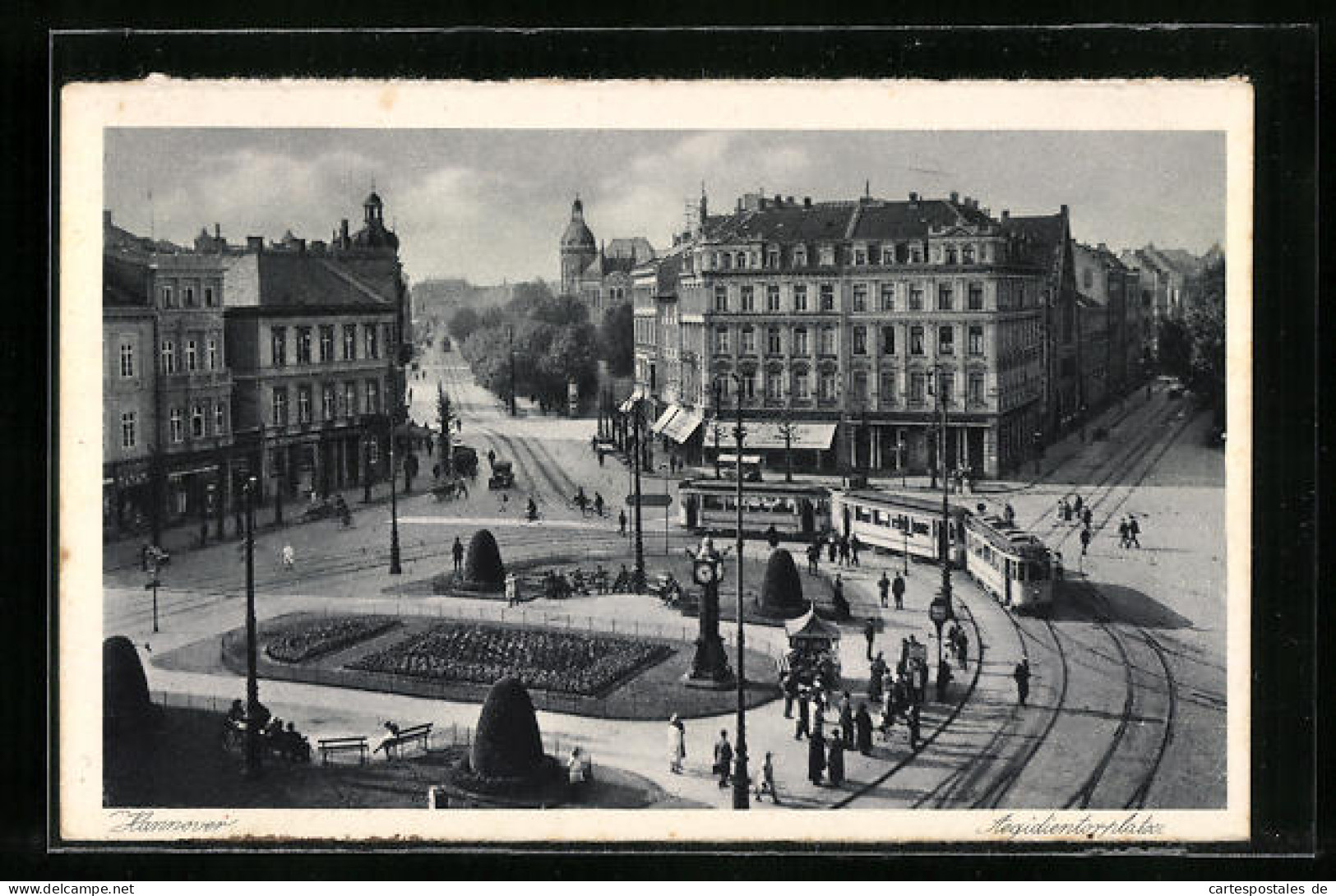 AK Hannover, Aegidientorplatz Mit Strassenbahn  - Tramways