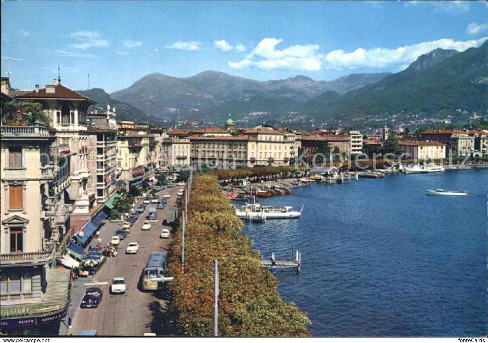 12462209 Lugano TI Panorama Lugano - Autres & Non Classés
