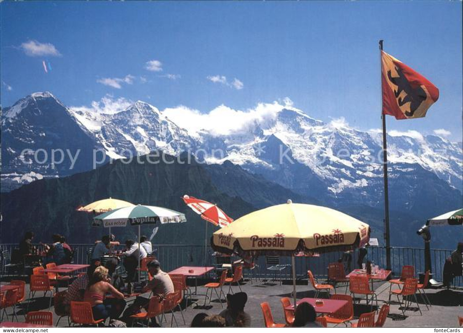 12461089 Schynige Platte Blick Auf Eiger Moench Und Jungfrau Schynige Platte - Autres & Non Classés