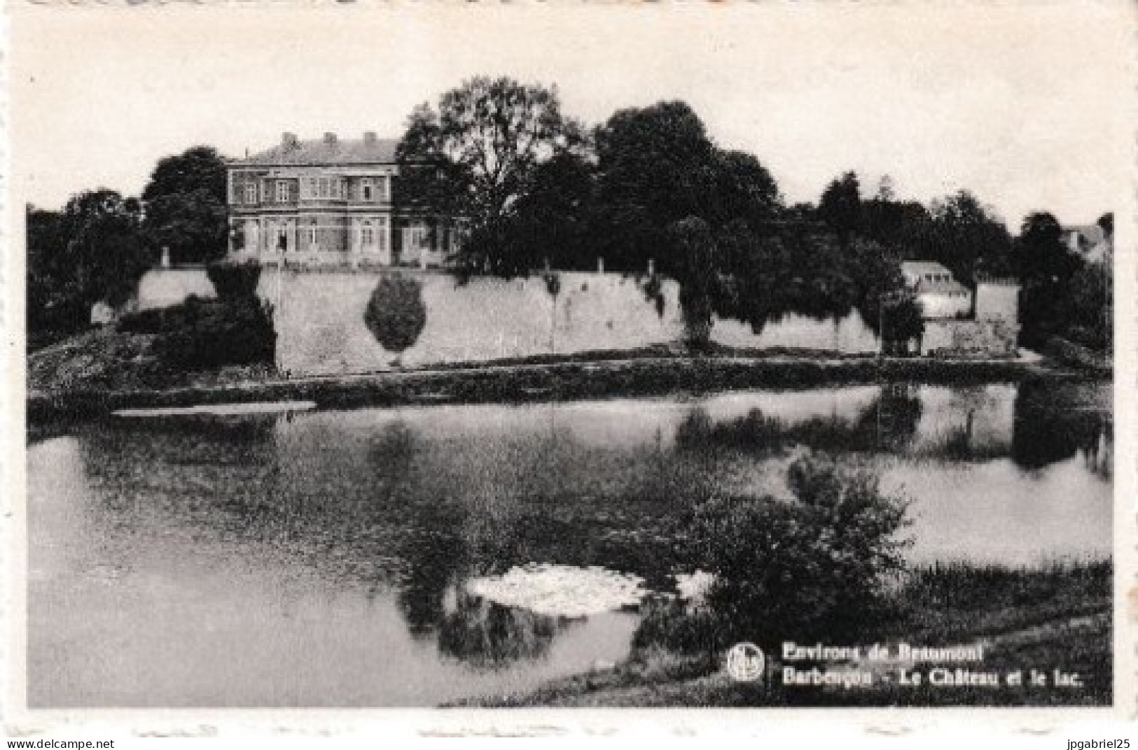 DEND Barbencon Le Chateau Et Le Lac - Sonstige & Ohne Zuordnung