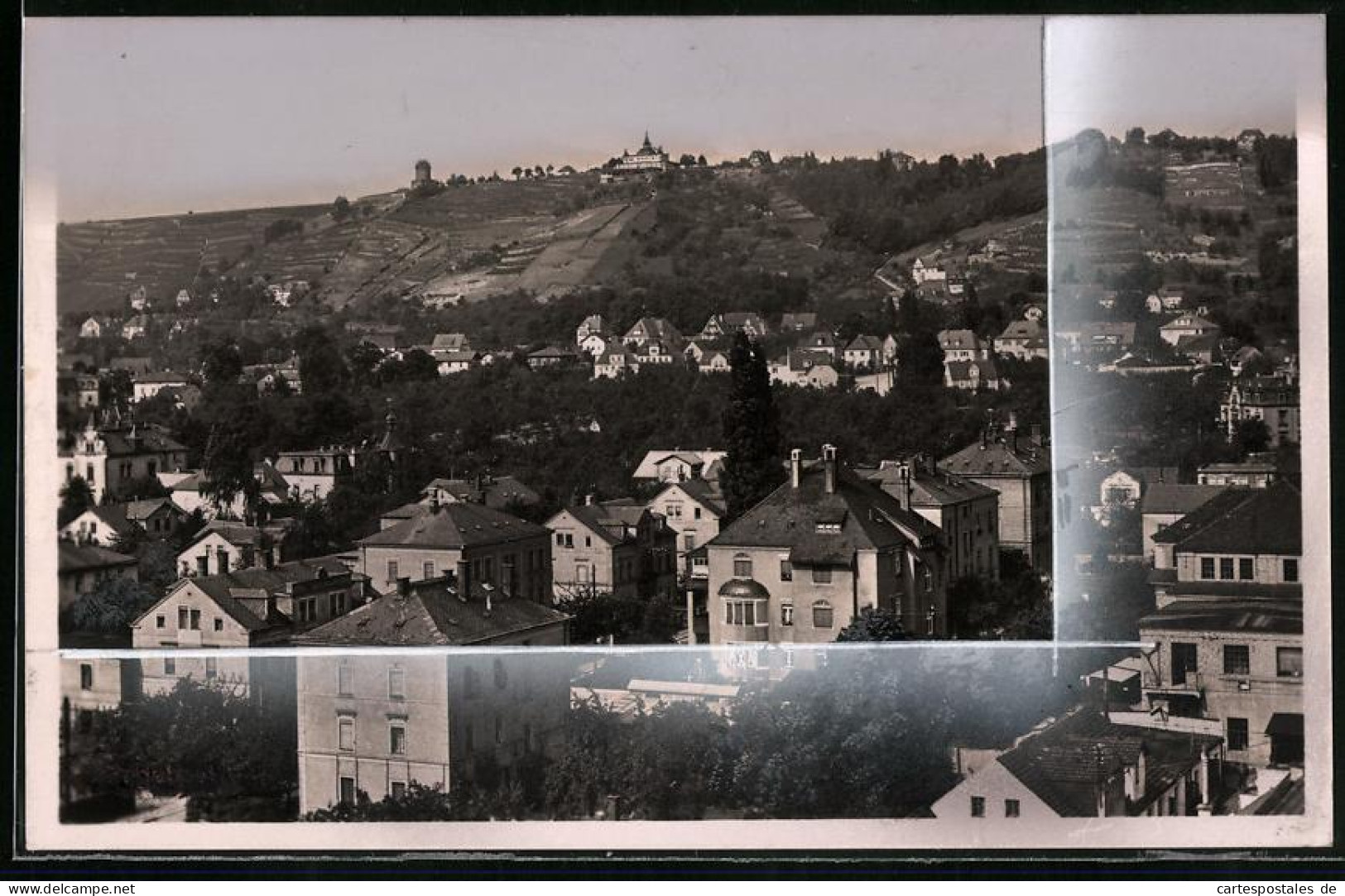 Fotografie Brück & Sohn Meissen, Ansicht Radebeul, Blick In Den Ort Mit Wohnvillen  - Plaatsen