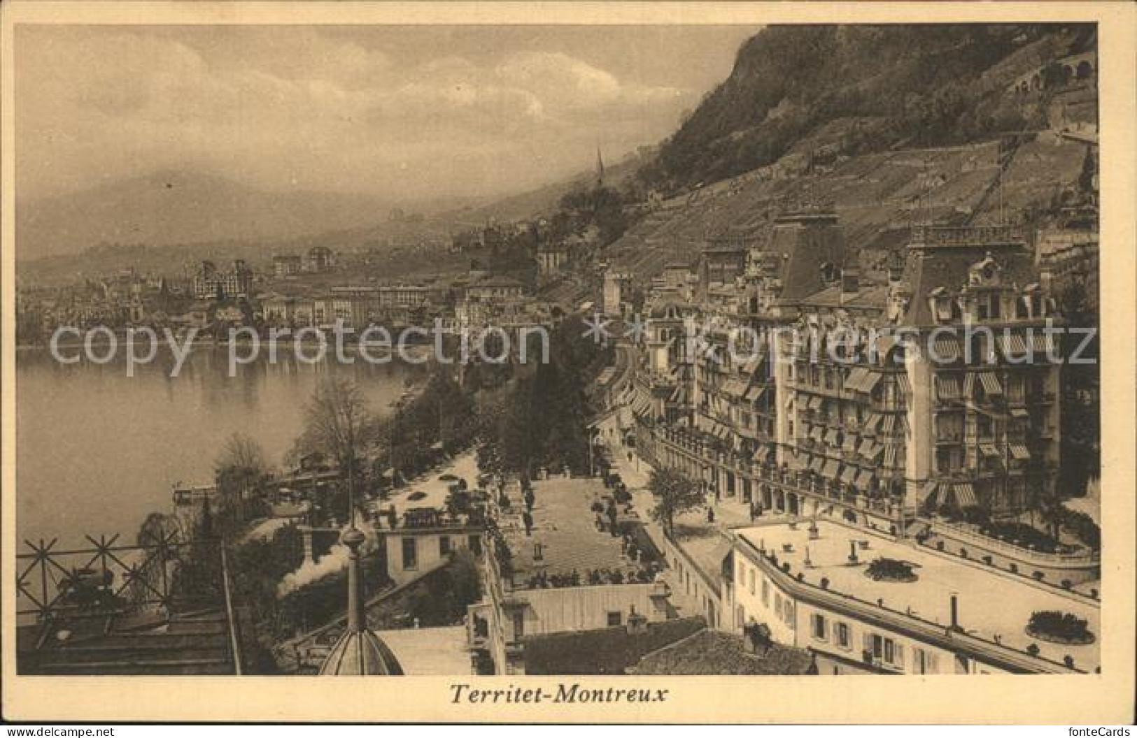 12459239 Territet Montreux Schloss Montreux - Other & Unclassified