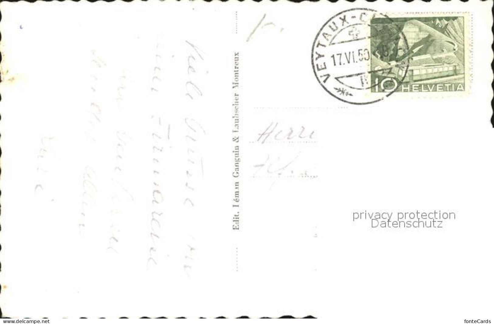 12459189 Chillon Dents Du Midi Blick Von Glion Montreux - Other & Unclassified