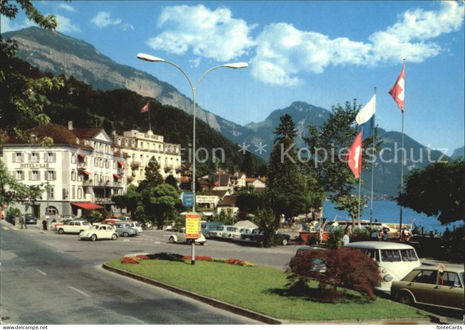 12458649 Weggis Vierwaldstaettersee Vierwaldstaettersee Uferpromenade Weggis - Andere & Zonder Classificatie