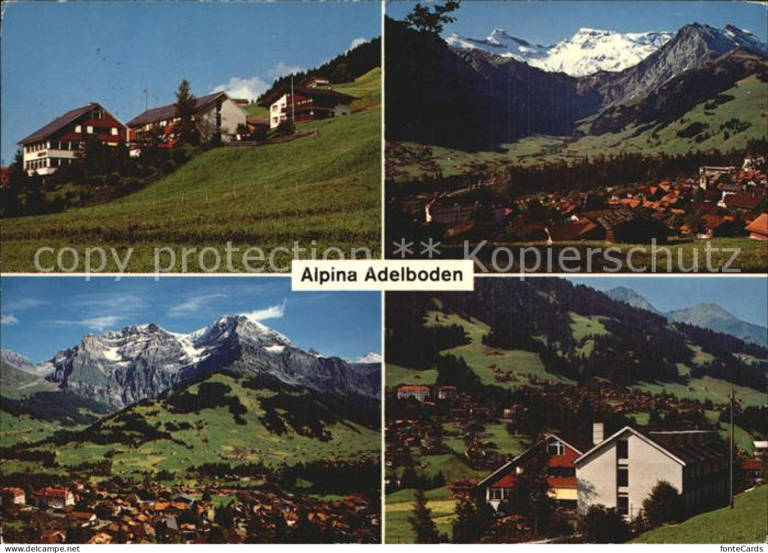 12456909 Adelboden Alpina Jugendhaus Und Heimstaette Panorama Adelboden BE - Autres & Non Classés