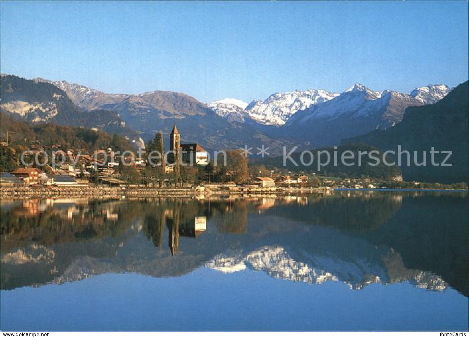 12453569 Brienz BE Brienzersee Panorama Brienz BE - Autres & Non Classés