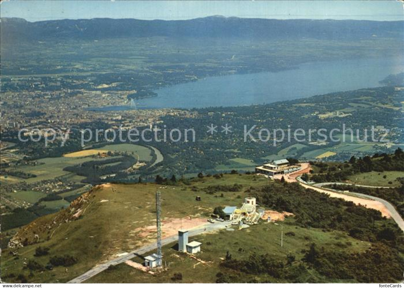 12449319 Geneve GE Panorama Et Lac Leman Observatoire Geneve - Sonstige & Ohne Zuordnung