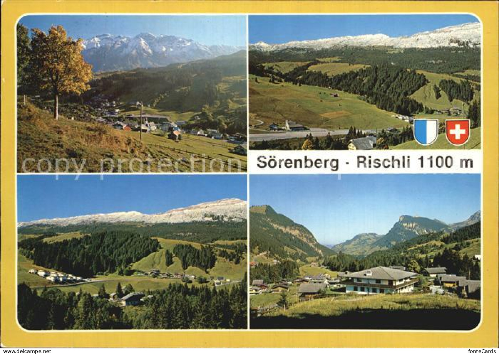 12437259 Soerenberg LU Rischli Zentralschweiz Panoramen Soerenberg - Sonstige & Ohne Zuordnung