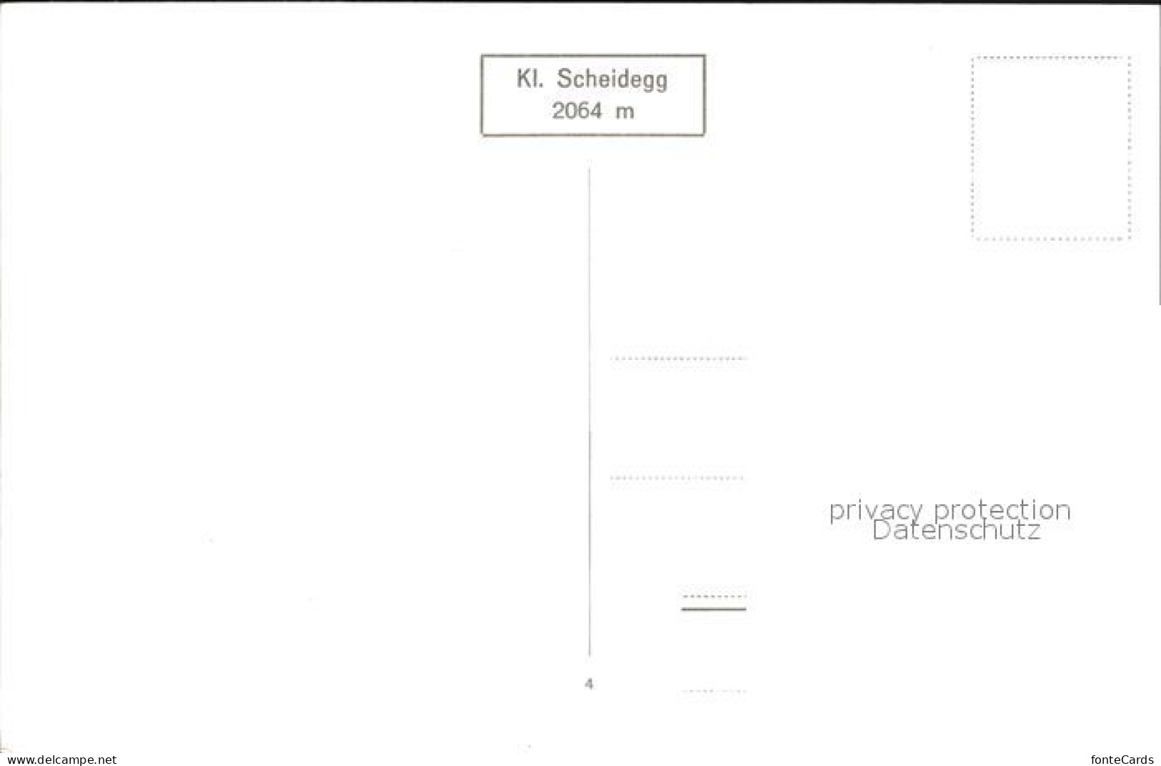 12436239 Kleine Scheidegg Interlaken Weterhorn Kleine Scheidegg - Autres & Non Classés