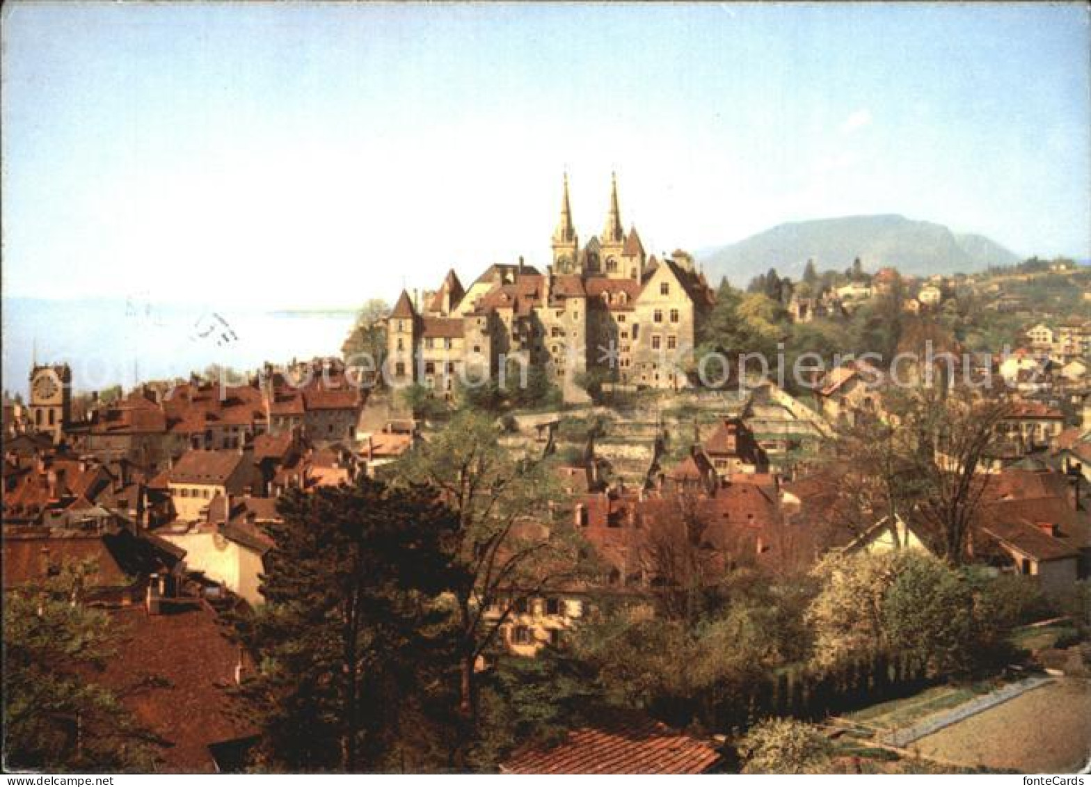 12434549 Neuchatel NE Mit Schloss Neuchatel - Autres & Non Classés