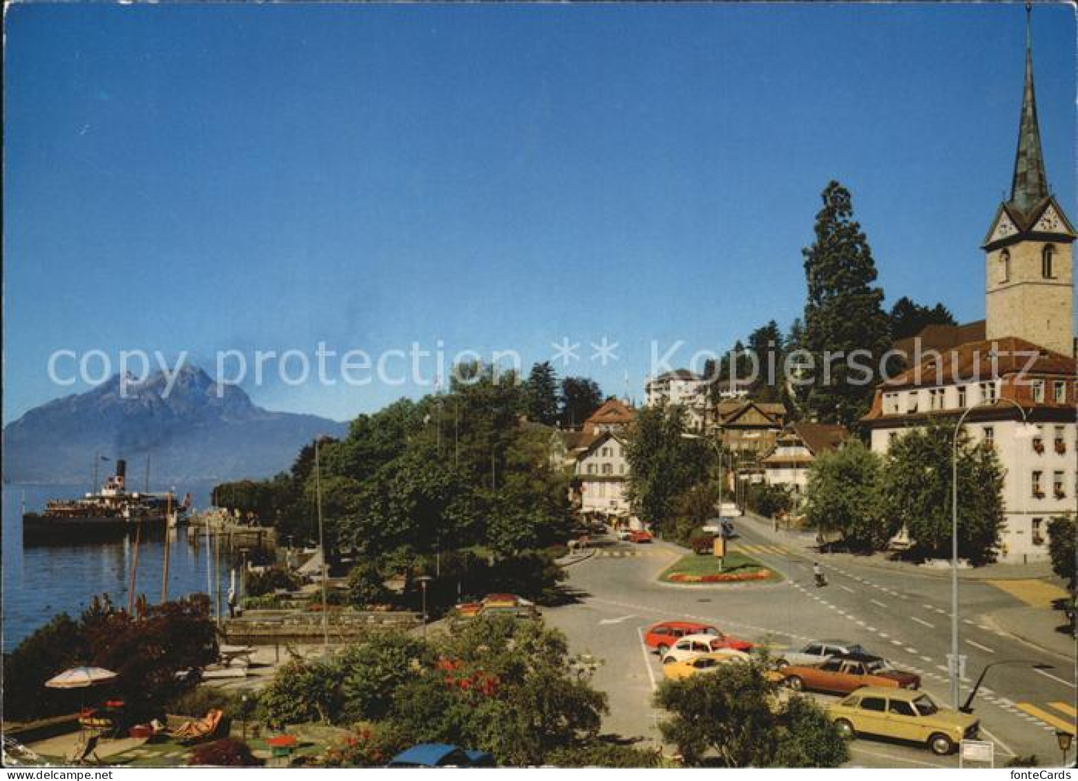 12431249 Weggis Vierwaldstaettersee Mit Pilatus Weggis - Andere & Zonder Classificatie