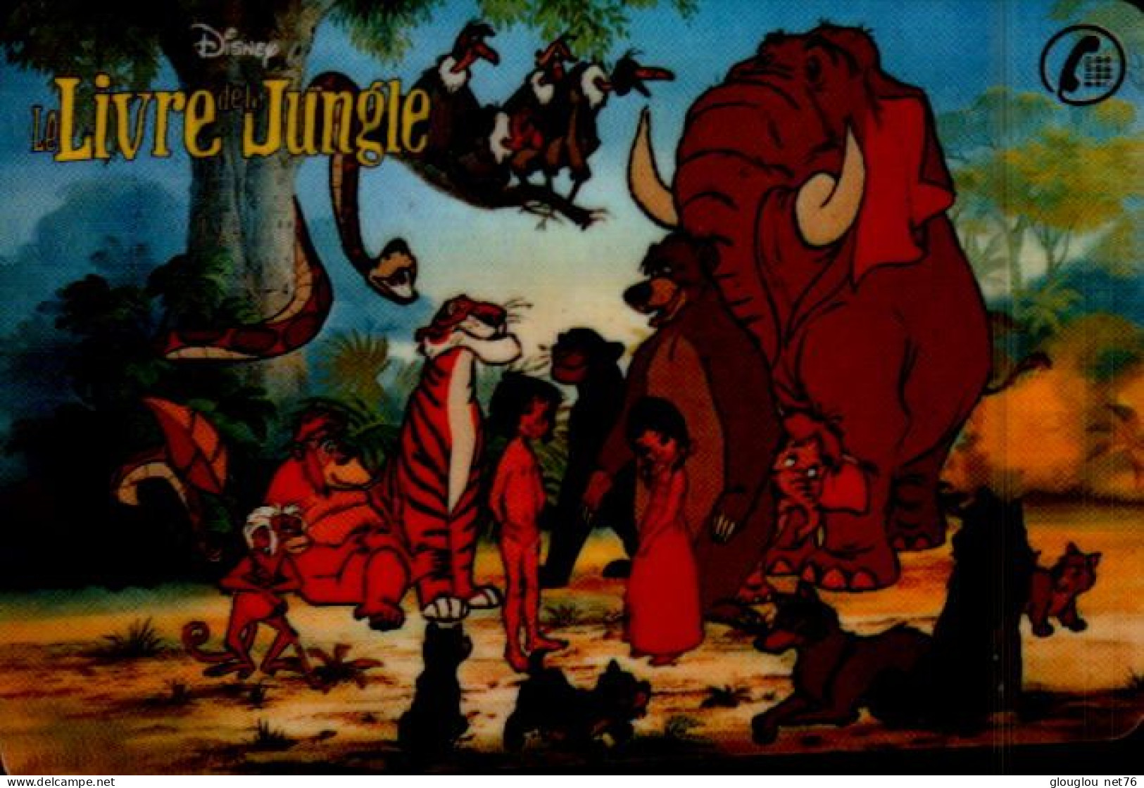 TELECARTE ..LE LIVRE DE LA JUNGLE......... - Cinéma