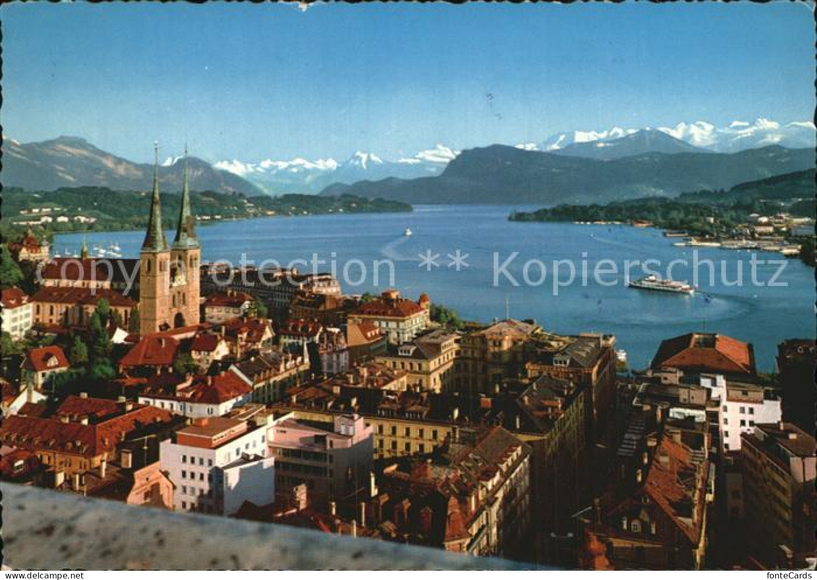 12420279 Luzern LU Hofkirche Alpen  Luzern - Sonstige & Ohne Zuordnung