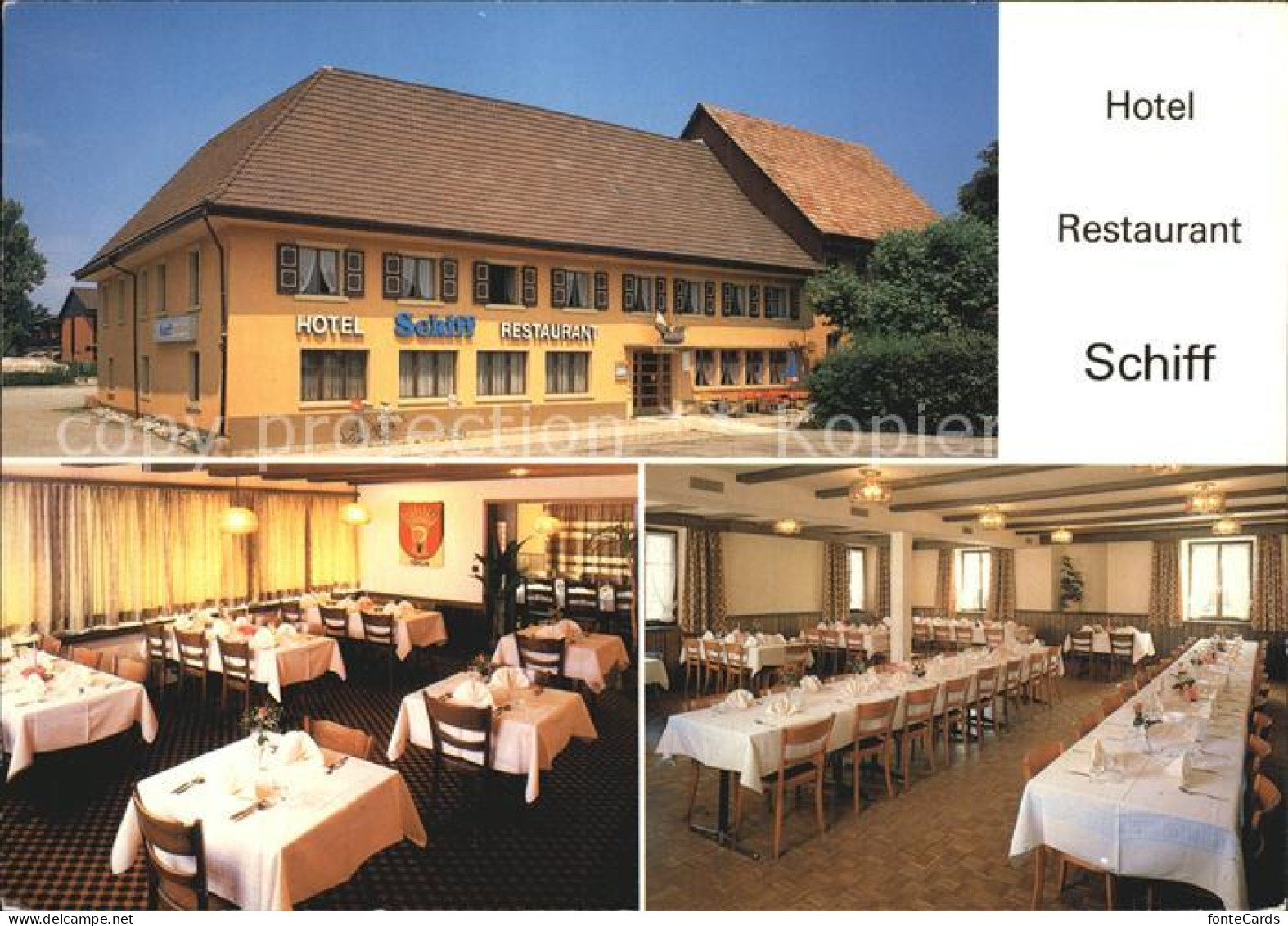 12411449 Moehlin Hotel Restaurant Schiff Gast Und Speiseraum Moehlin - Sonstige & Ohne Zuordnung