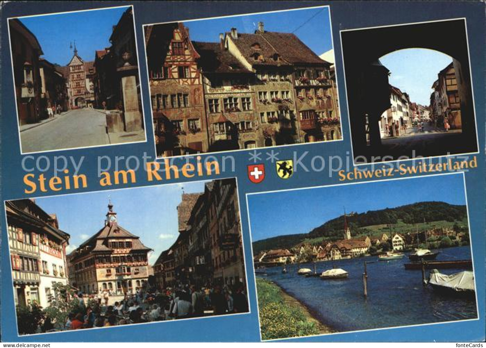 12410489 Stein Rhein Altstadt Rheinpartie Stein Am Rhein - Autres & Non Classés