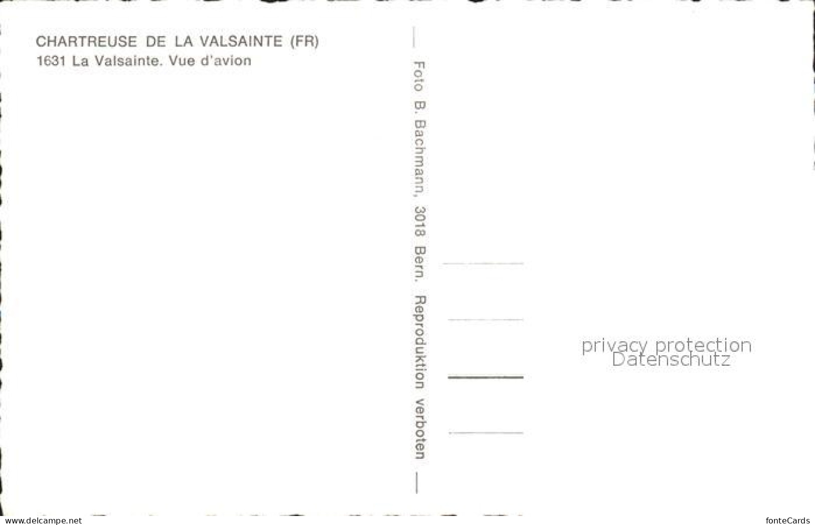 12387249 La Valsainte Fliegeraufnahme Cerniat - Other & Unclassified