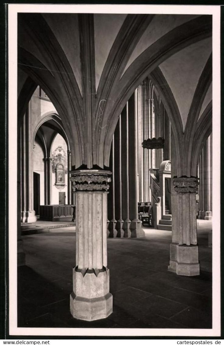 Fotografie Brück & Sohn Meissen, Ansicht Meissen I. Sa., Blick Durch Langhaus Des Doms Gegen Südwesten  - Luoghi