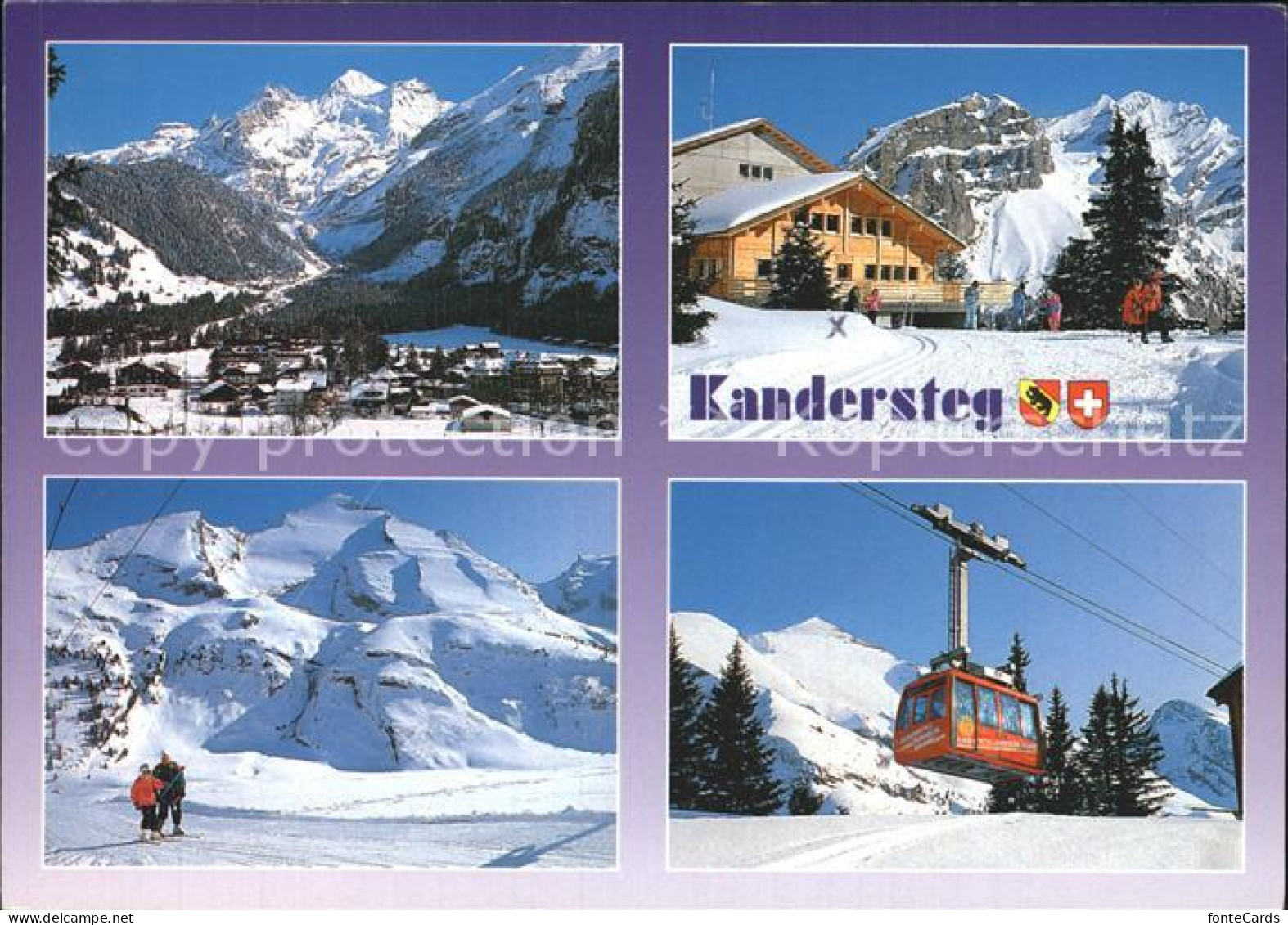 12366939 Kandersteg BE Total Gasthaus Skigebiet Sunnbuehl Seilbahn Kandersteg - Sonstige & Ohne Zuordnung