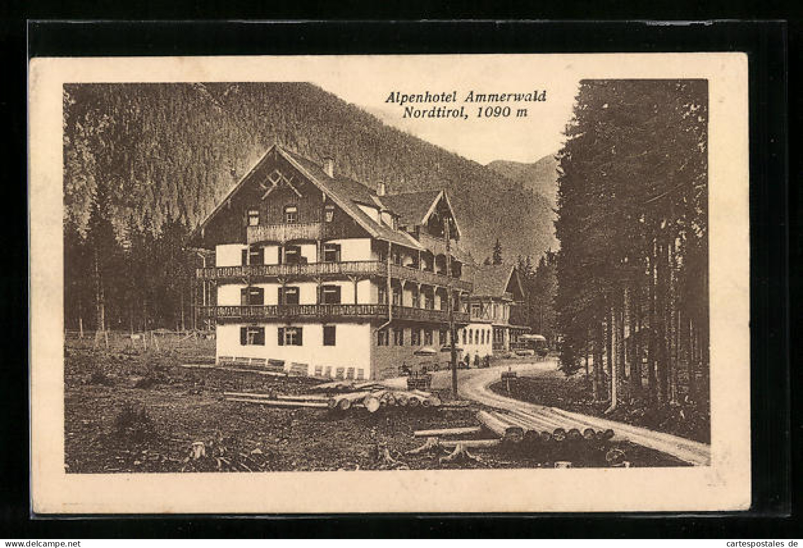 AK Reutte, Alpenhotel Ammerwald Im Wald Gelegen  - Sonstige & Ohne Zuordnung