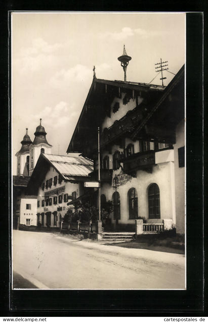 AK St. Johann, Hotel Bär Von Josef Grander  - Altri & Non Classificati