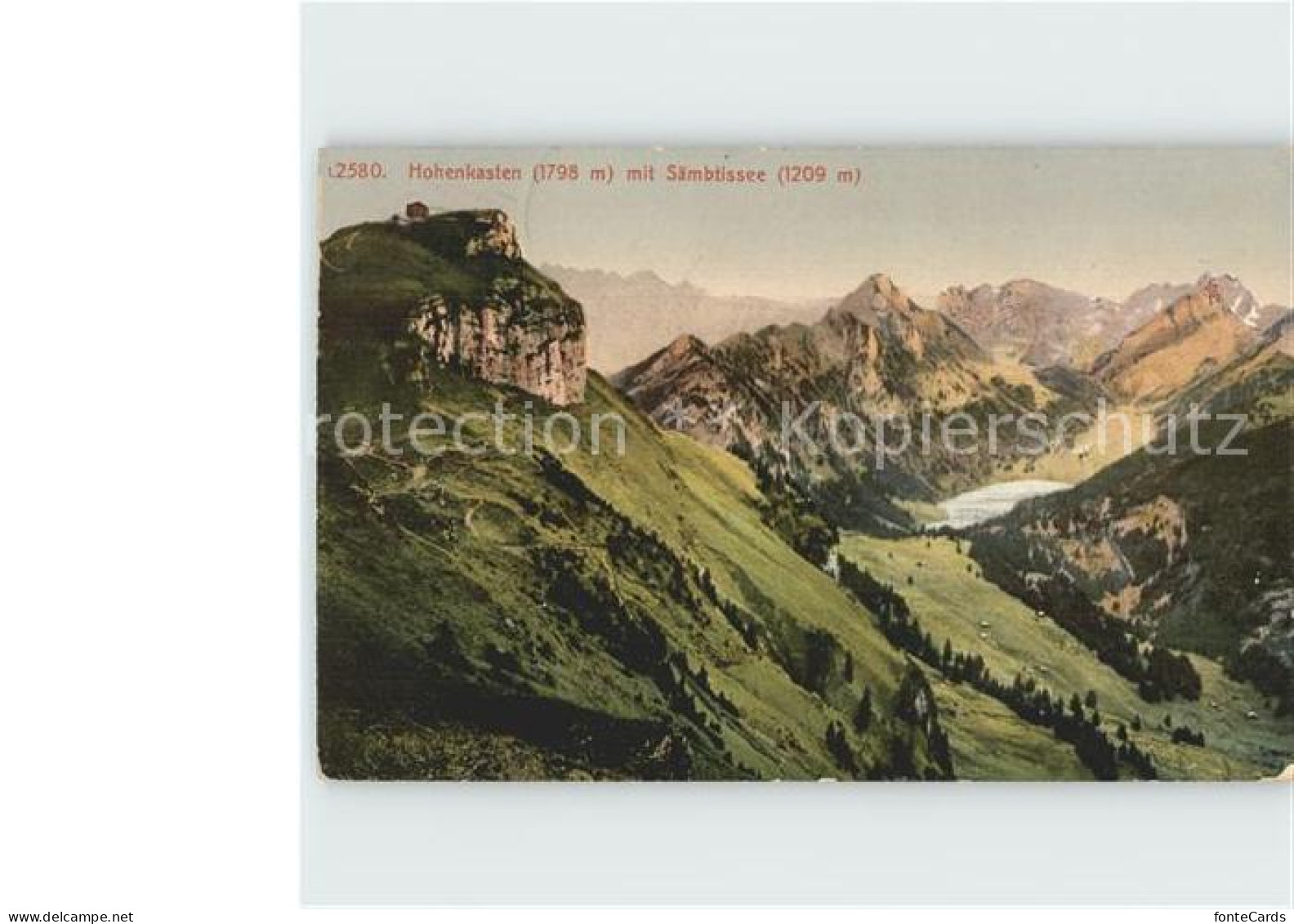 12365309 Saembtissee Hohenkasten See Appenzeller Alpen - Sonstige & Ohne Zuordnung