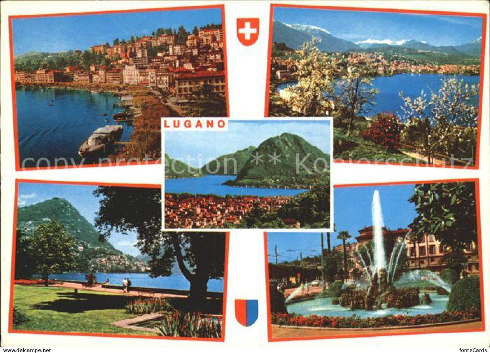 12361329 Lugano TI Brunnen Park Lugano - Other & Unclassified