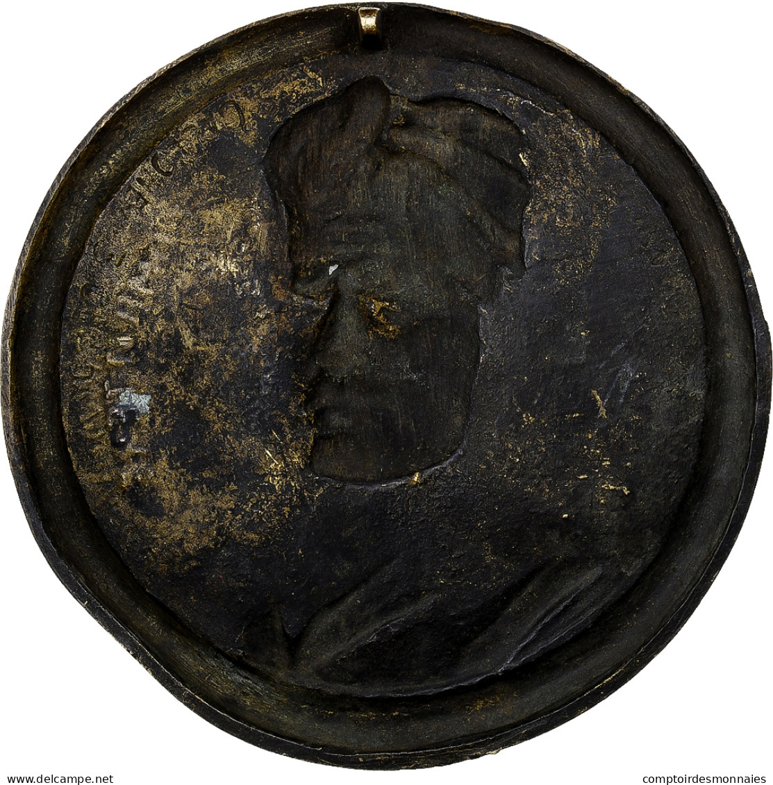 Italie, Médaille, Mussolini, Bronze, Fonte Uniface, TTB+ - Sonstige & Ohne Zuordnung