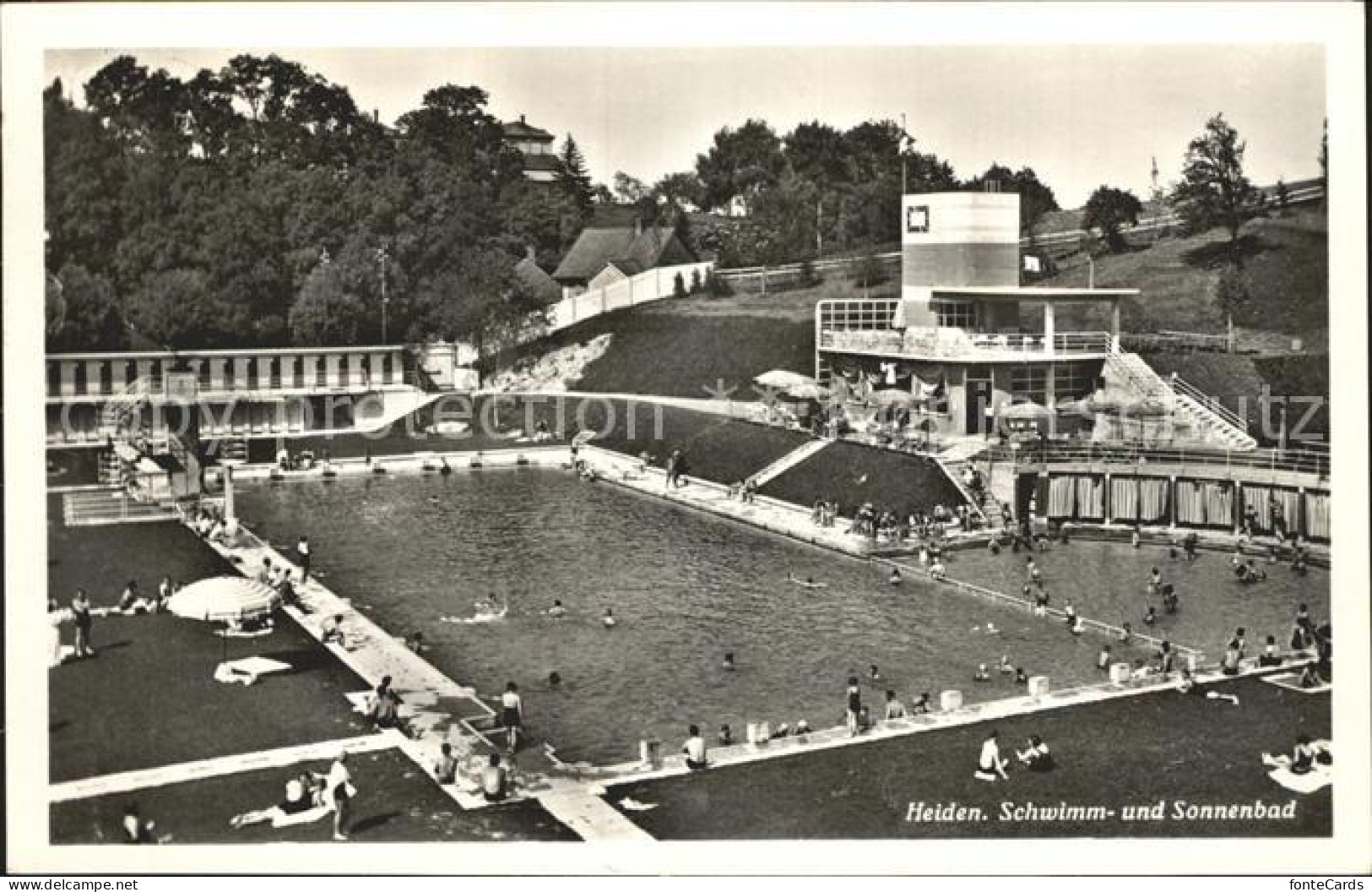 12360049 Heiden AR Schwimmbad Sonnenbad Heiden AR - Sonstige & Ohne Zuordnung