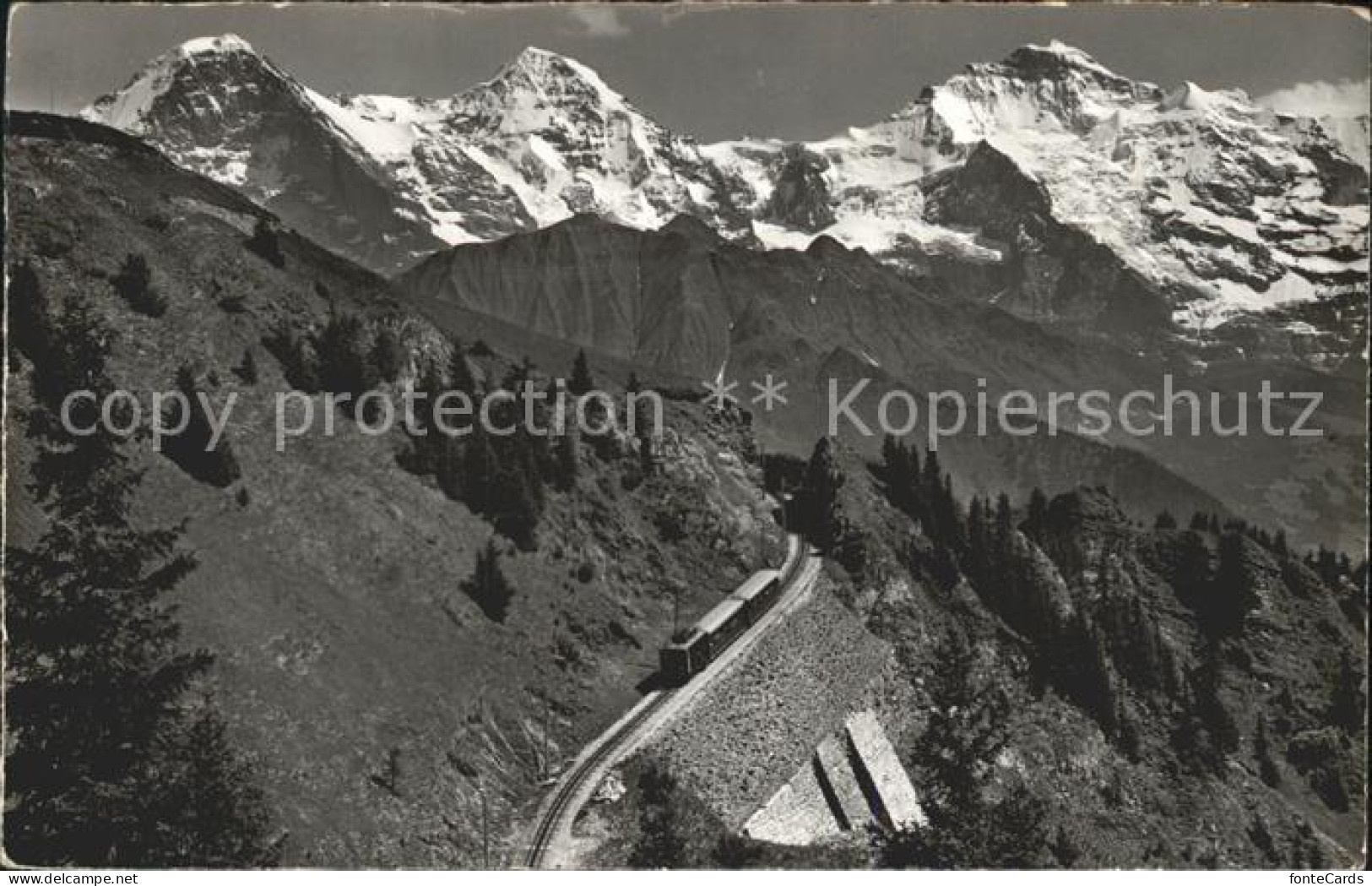 12357039 Schynige-Platte-Bahn Eiger-Moench-Jungfrau Schynige-Platte-Bahn - Sonstige & Ohne Zuordnung