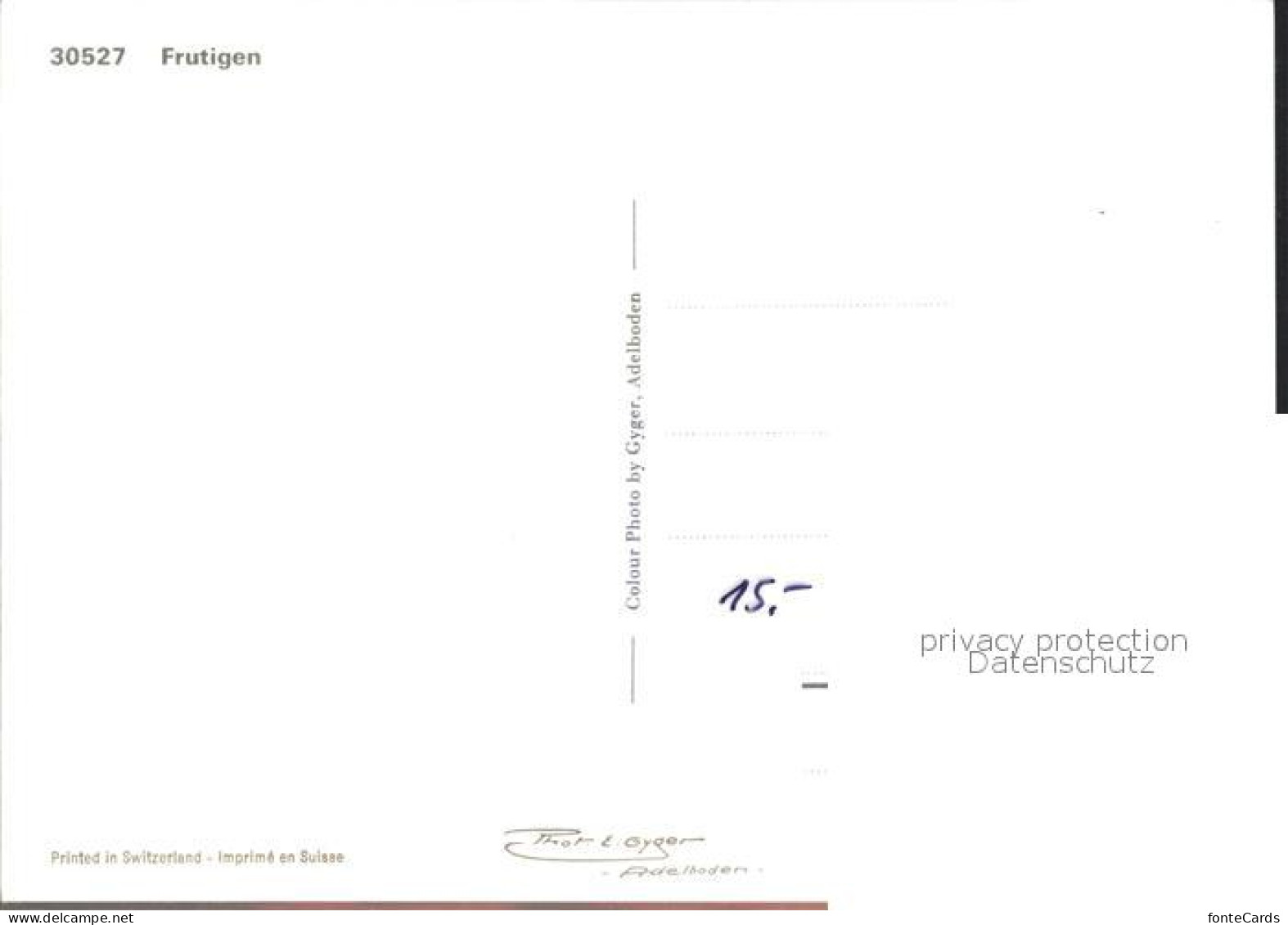 12351589 Frutigen BE Panorama Frutigen - Sonstige & Ohne Zuordnung