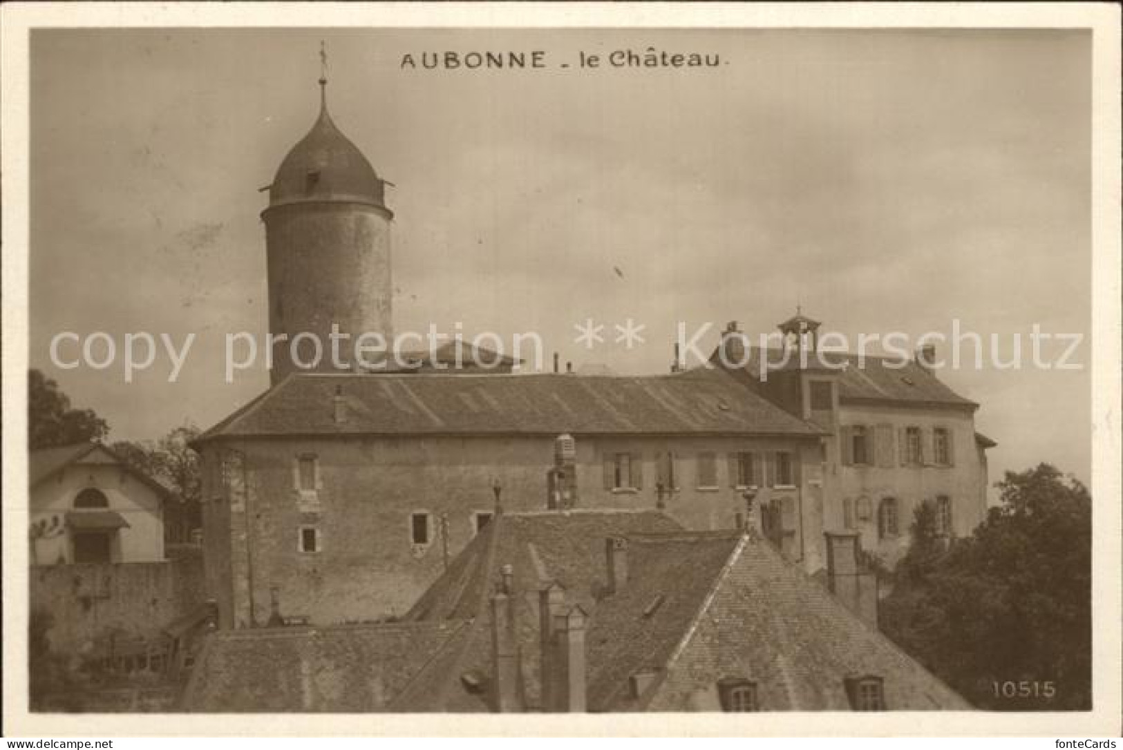 12340049 Aubonne VD Le Chateau Aubonne - Other & Unclassified