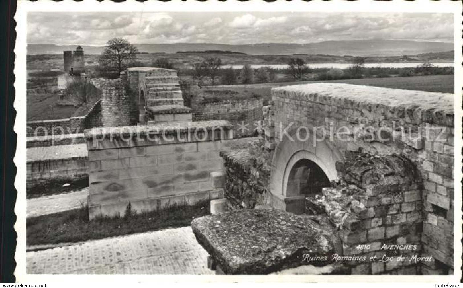 12339219 Avenches Ruines Romaines Et Lac Morat Avenches - Autres & Non Classés