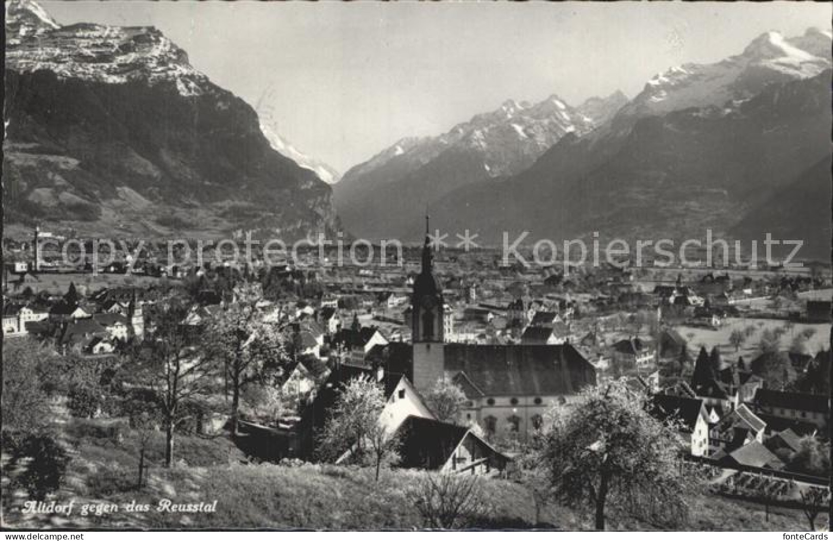 12336119 Altdorf UR Gegen Reusstal Altdorf UR - Andere & Zonder Classificatie