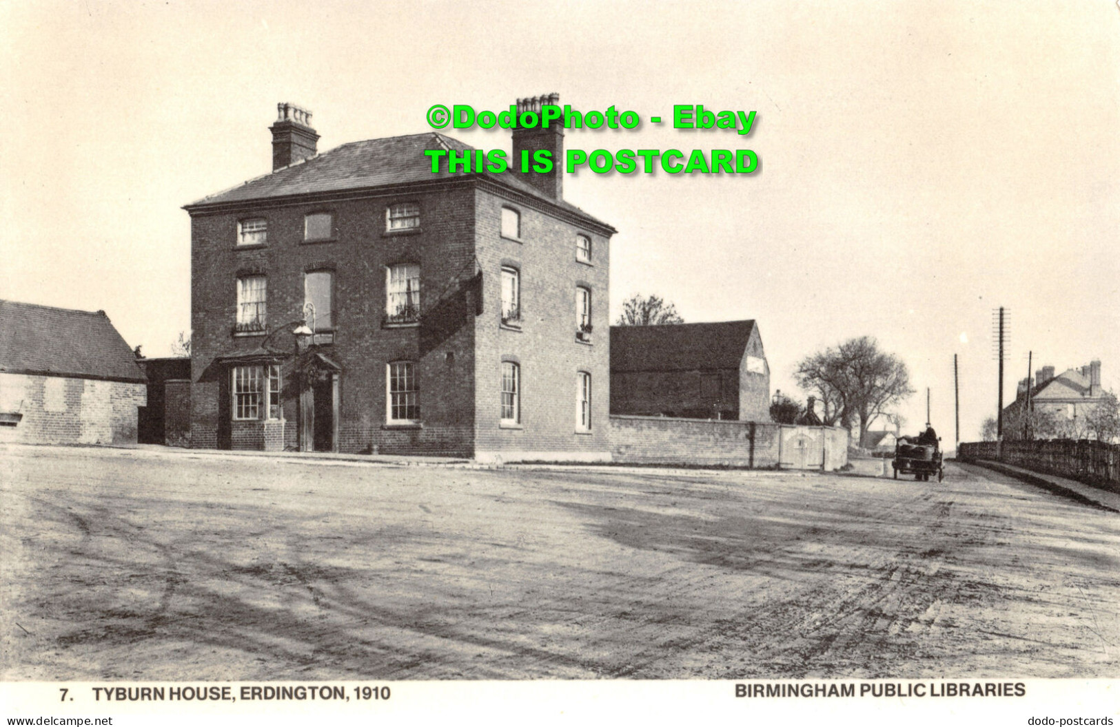 R415542 7. Tyburn House. Erdington. 1910. Birmingham Public Libraries - World