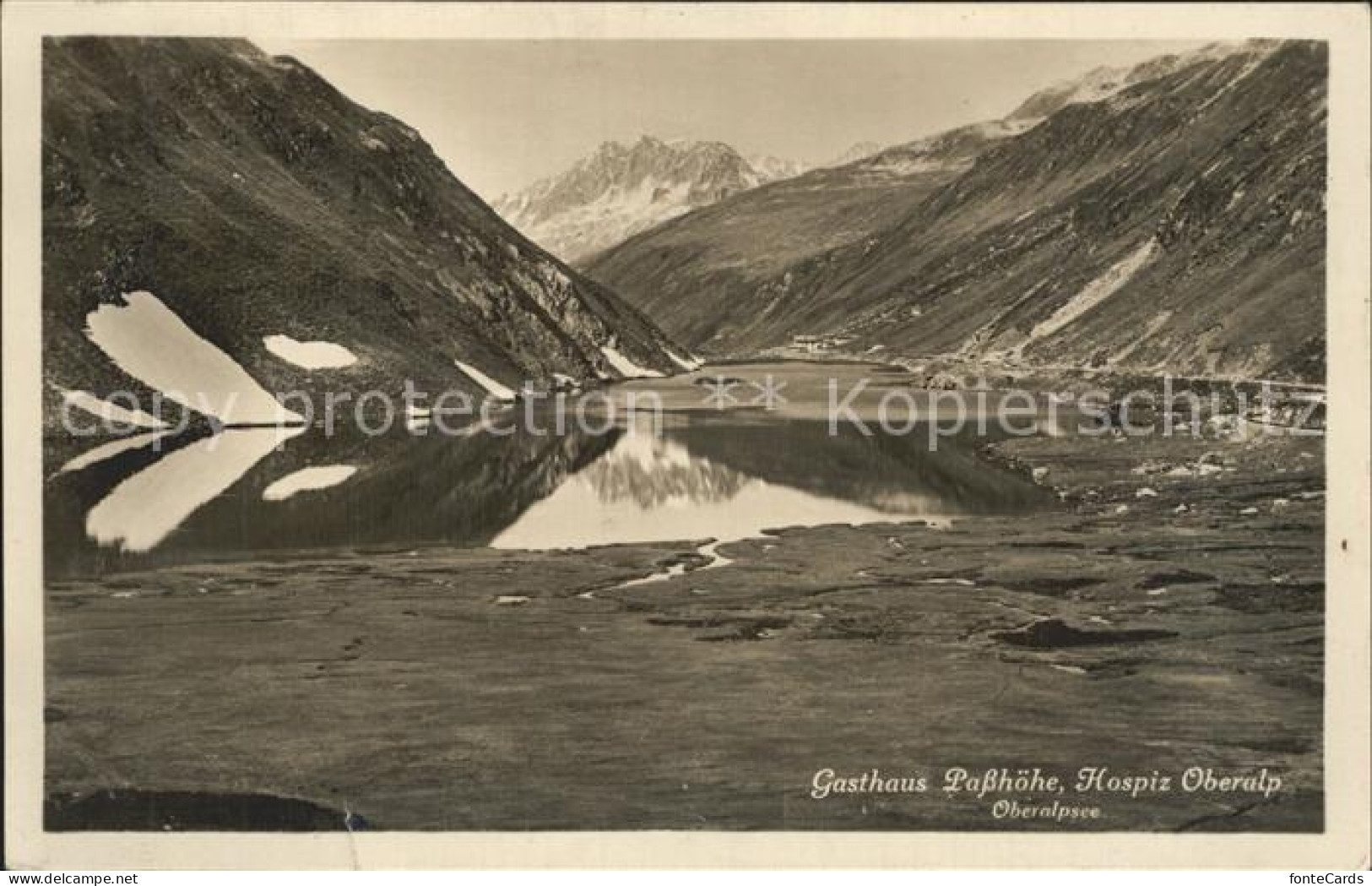 12334679 Oberalpsee Gasthaus Passhoehe Hospiz Andermatt - Sonstige & Ohne Zuordnung