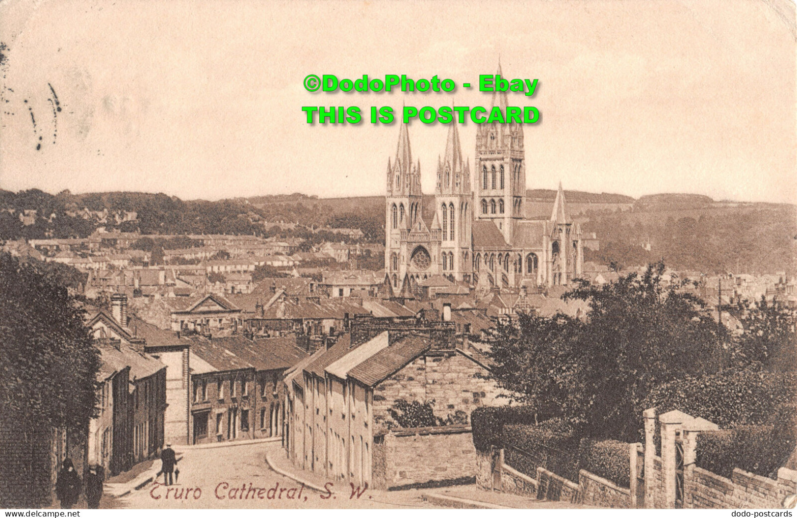 R415548 Truro Cathedral. S. W. Friths Series. No. 23922A. 1911 - Wereld