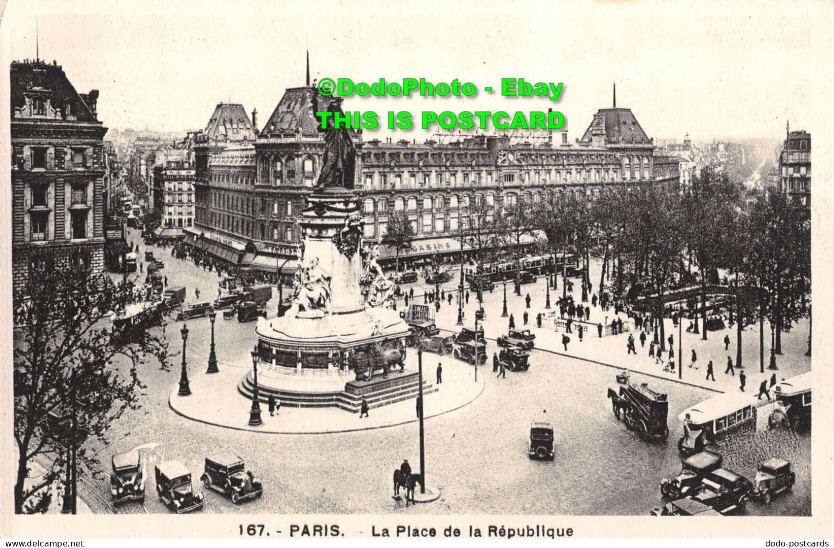 R415550 167. Paris. La Place De La Republique. A. Leconte - World