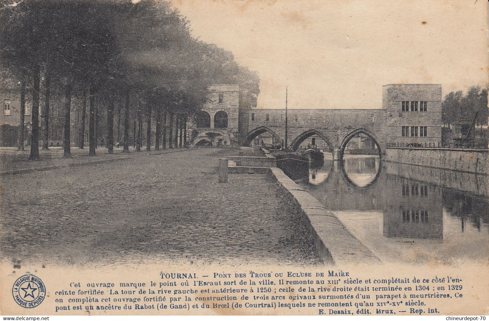 TOURNAI  LE PONT AU TROUS - Doornik