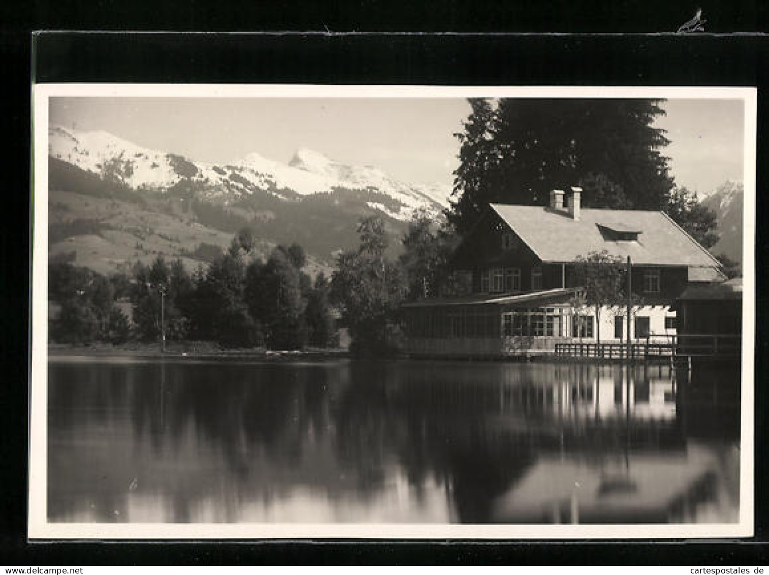 Foto-AK Kitzbühel, Schwarzsee Restauration Tiefenbrunner  - Altri & Non Classificati