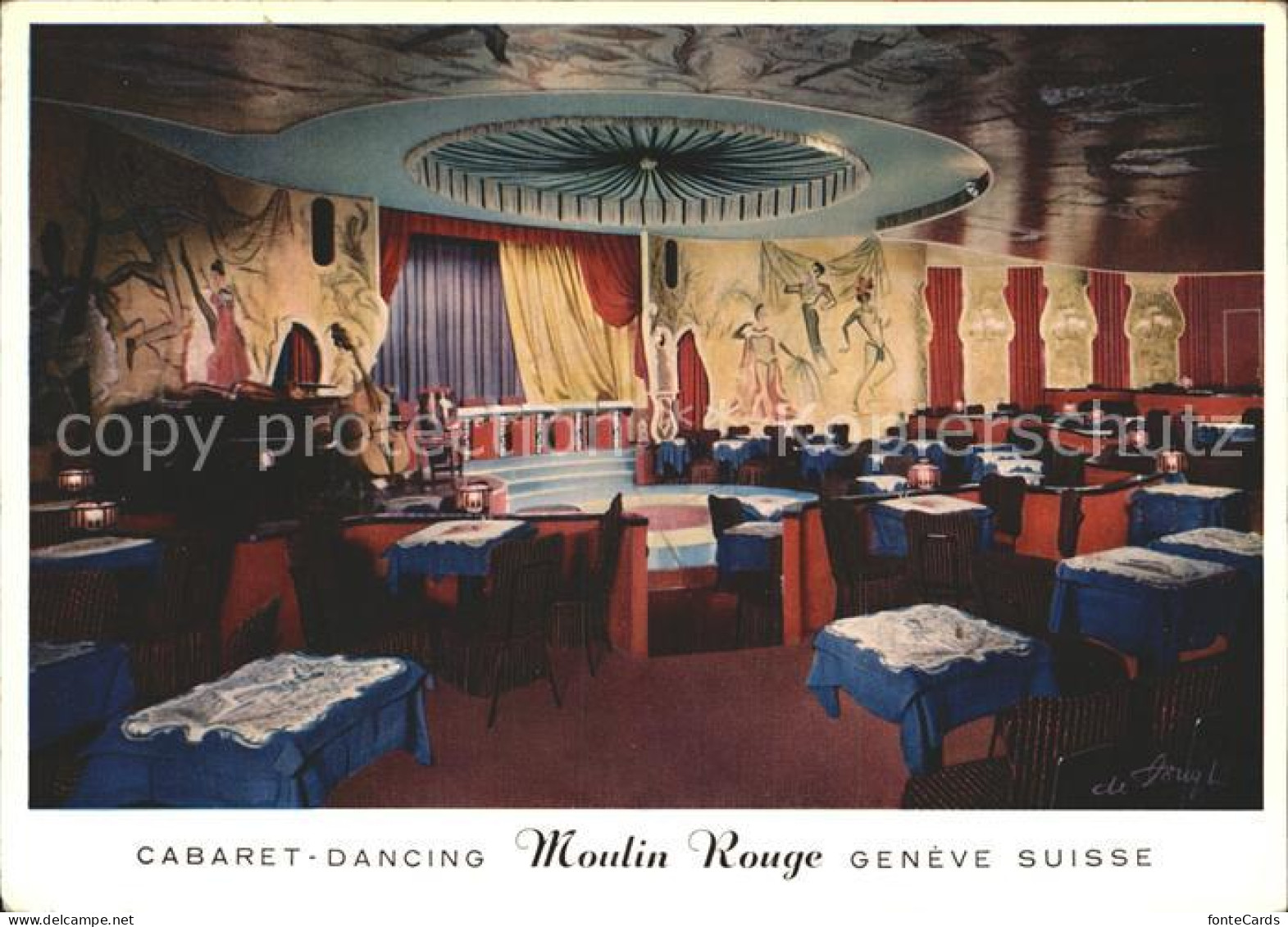 12333719 Geneve GE Cabaret-Dencing Moulin Rouge  Geneve - Other & Unclassified