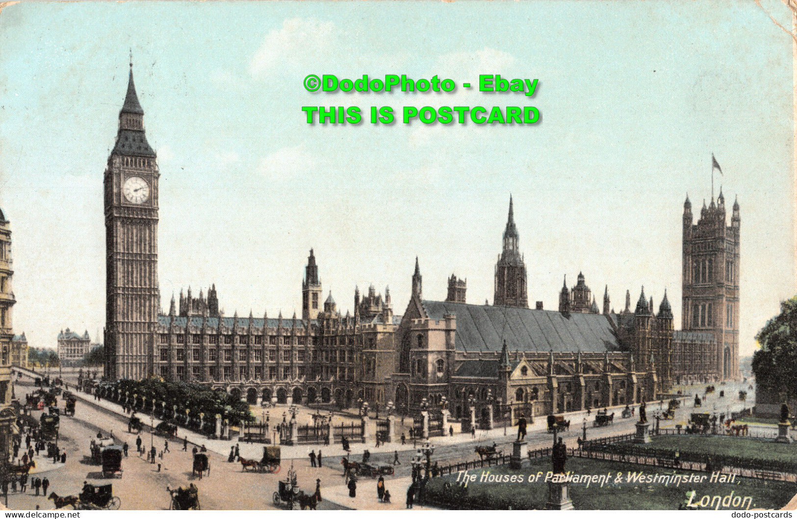 R415987 The Houses Of Parliament And Westminster Hall. London. Gordon Smith. 191 - Autres & Non Classés