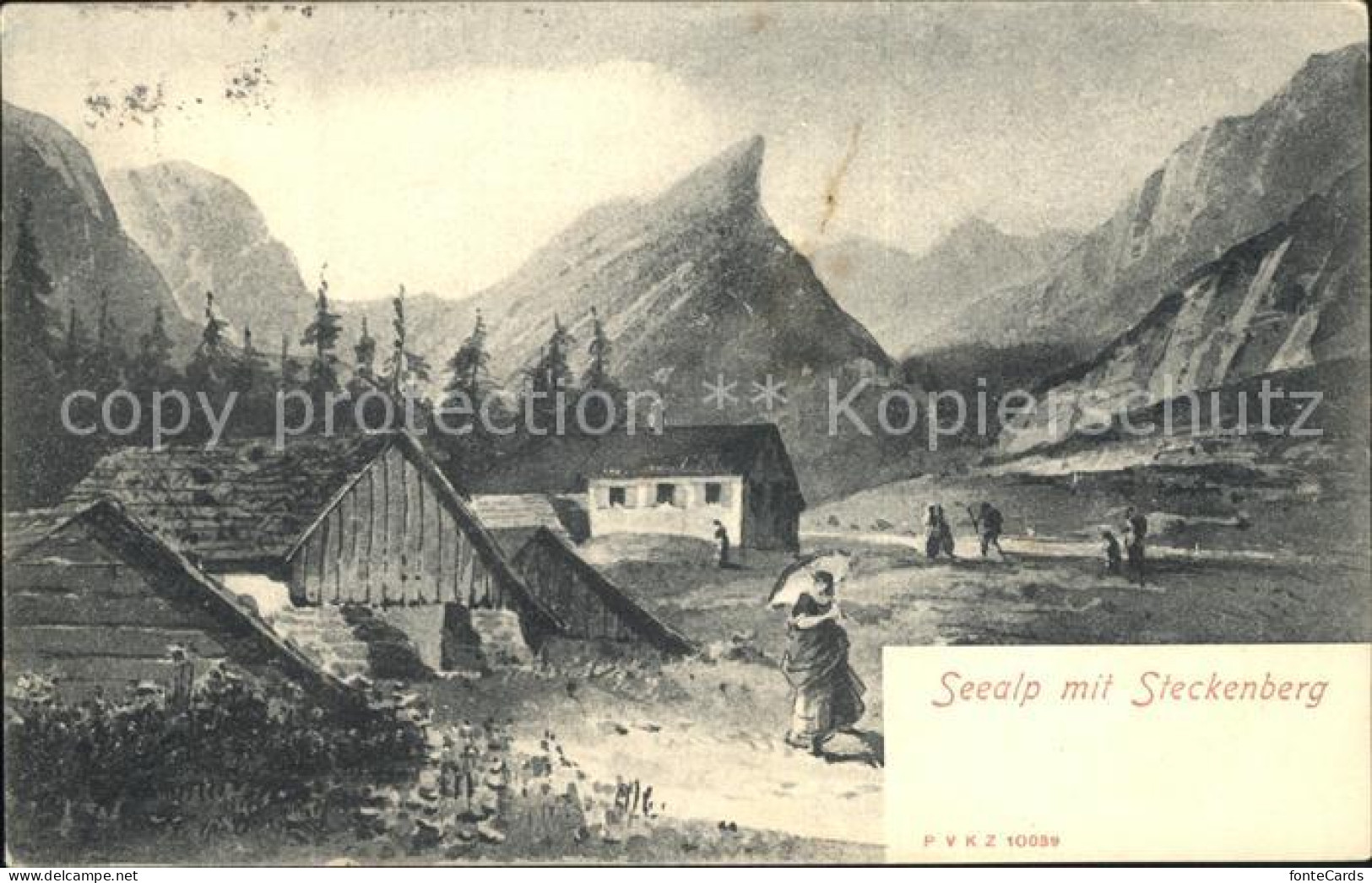 12324179 Waldstatt AR Seealp Mit Steckenberg Alpstein Waldstatt AR - Andere & Zonder Classificatie