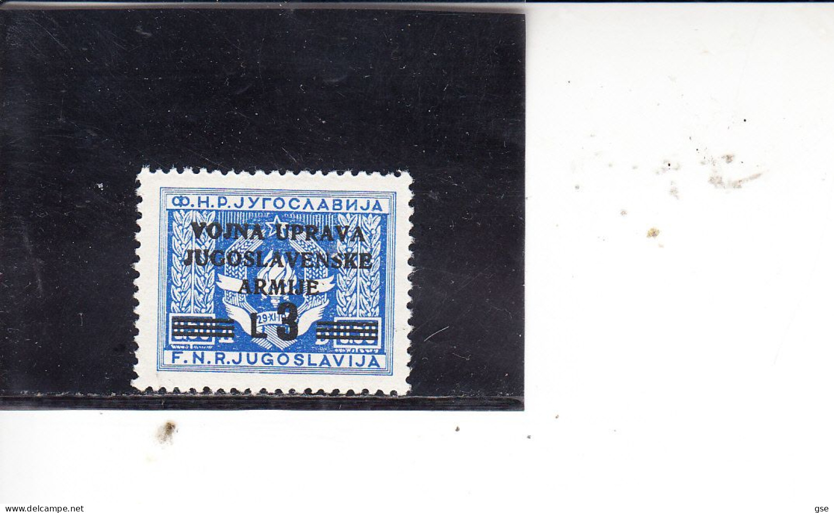 LITORALE SLOVENO 1947 - Sassone  79**  - Posta Odinaria - Unused Stamps