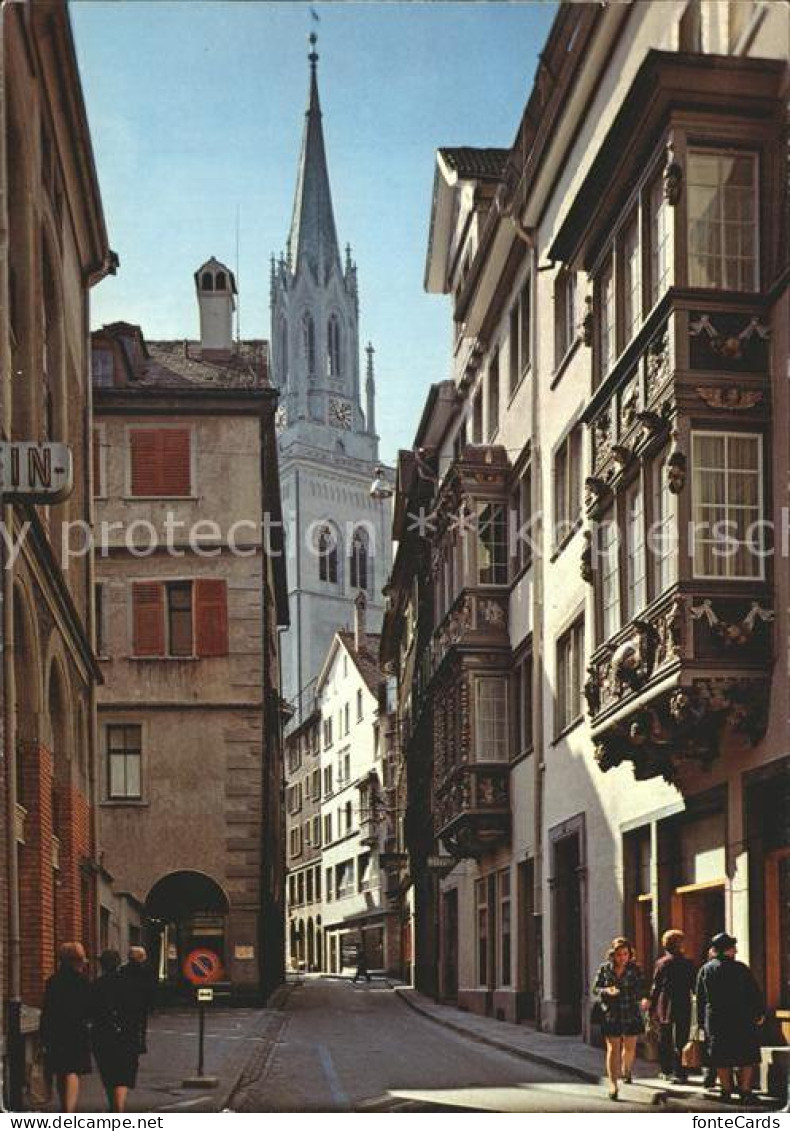 12323079 St Gallen SG Kugelgasse Mit St. Laurenzkirche St. Gallen - Autres & Non Classés