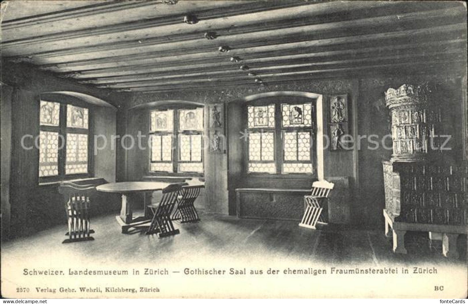 12322289 Zuerich Gothischer Saal Fraumuensterabtei Schweizerisches Landesmuseum  - Altri & Non Classificati